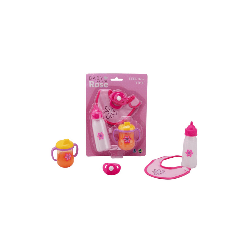 Baby Rose Essenzeit Puppenspielset