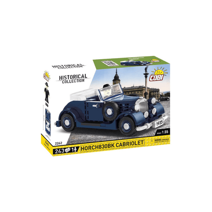 Cobi 2262 Konstruktionsspielzeug WWII: 1935 HORCH 930 Cabriolet