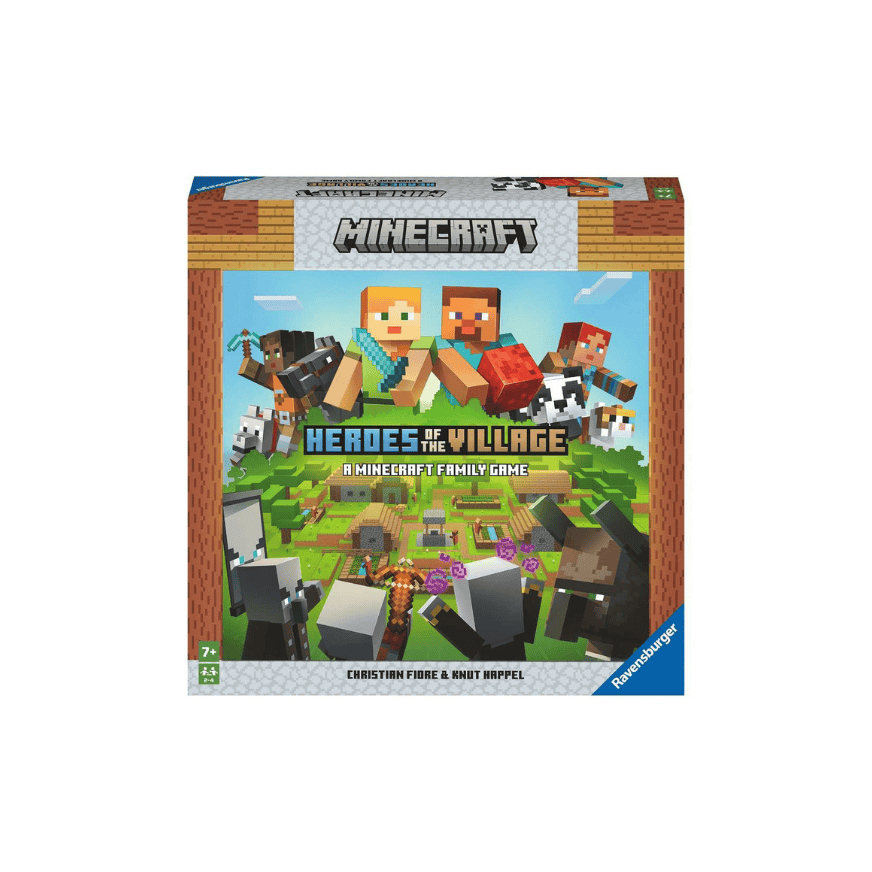 Minecraft Heroes of the Village Brettspiel