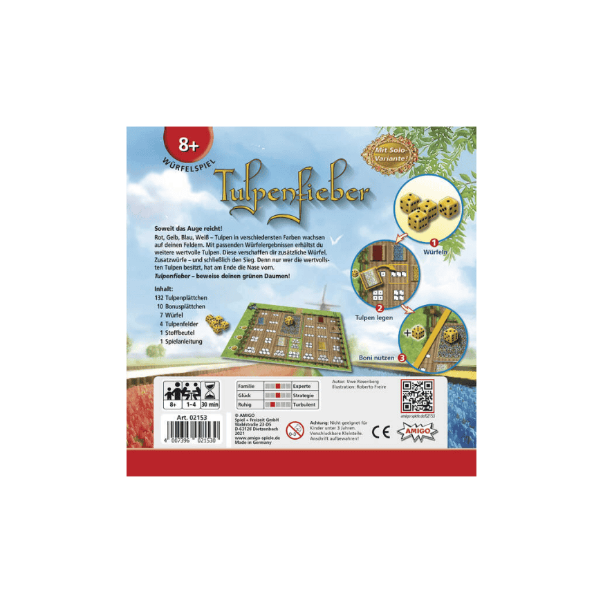 Amigo 02153 Tulpenfieber Kartenspiel
