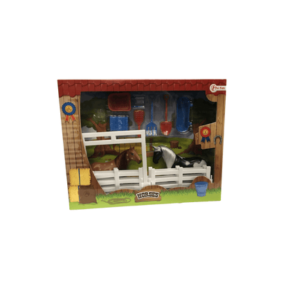 Horses Stall mit Pferden Spielset