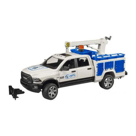 Bruder 02509 RAM 2500 Feuerwehreinsatzwagen mit L+S Modul