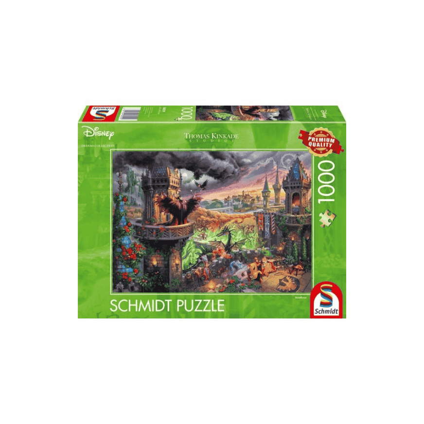 Disney Maleficent Puzzle Thomas Kinkade