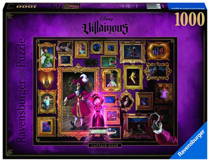 Disney Villainous: Captain Hook Puzzle 1000 Teile