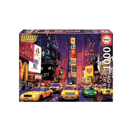 Educa Puzzle Neon Times Square