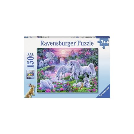 Einhoerner Abendrot Puzzle Teile