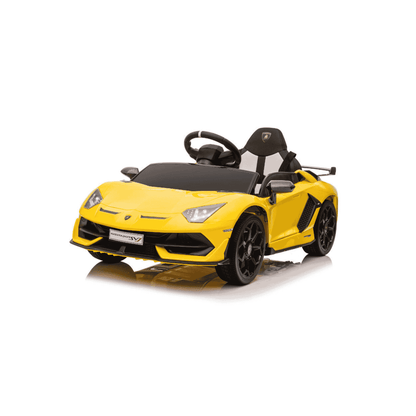 Elektro Kinderauto Lamborghini Aventador SVJ - Gelb