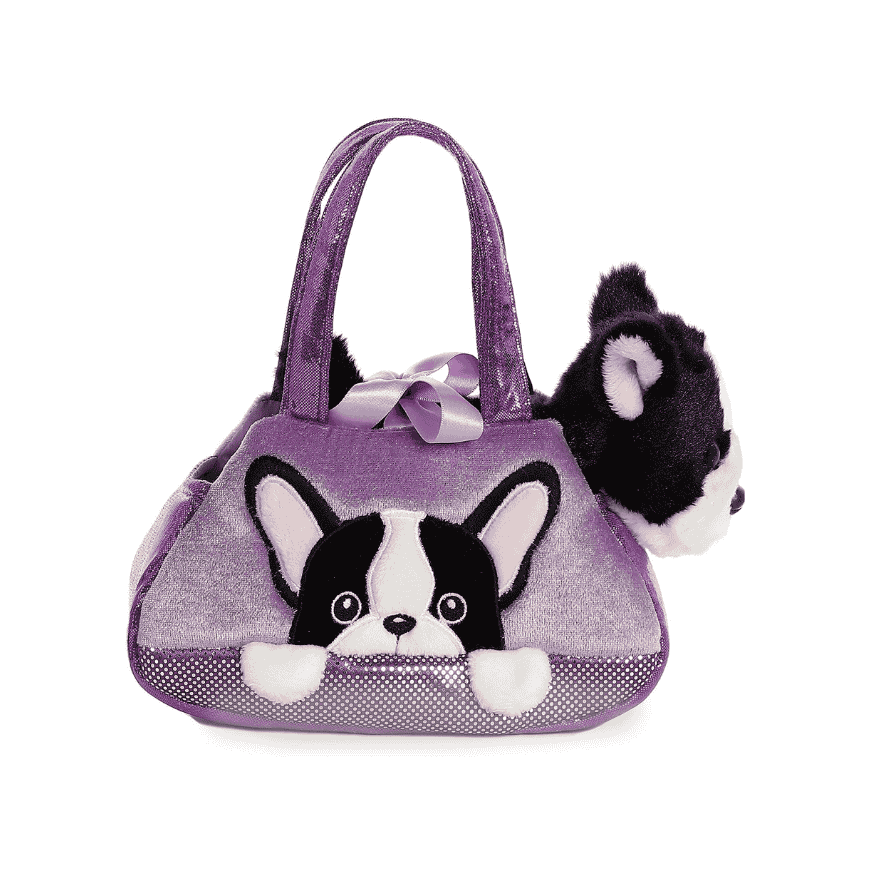 Fancy Peek-a-Boo Bulldogge Plueschfigur