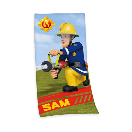 Feuerwehrmann Sam Badetuch Velours