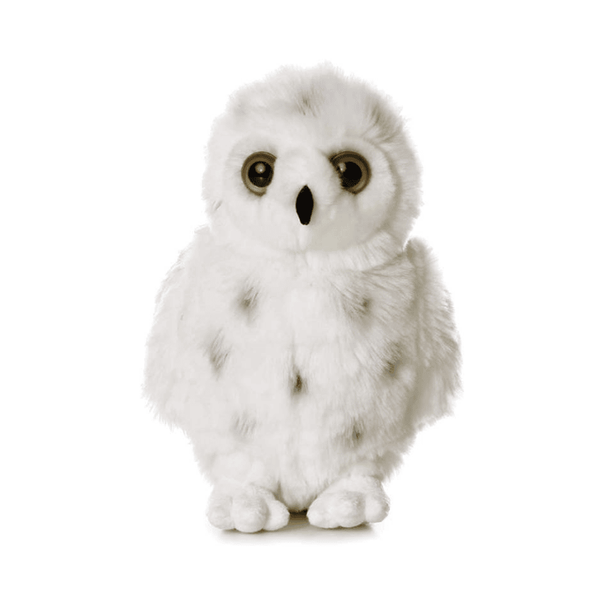 Flopsies Schnee Eule Plueschfigur