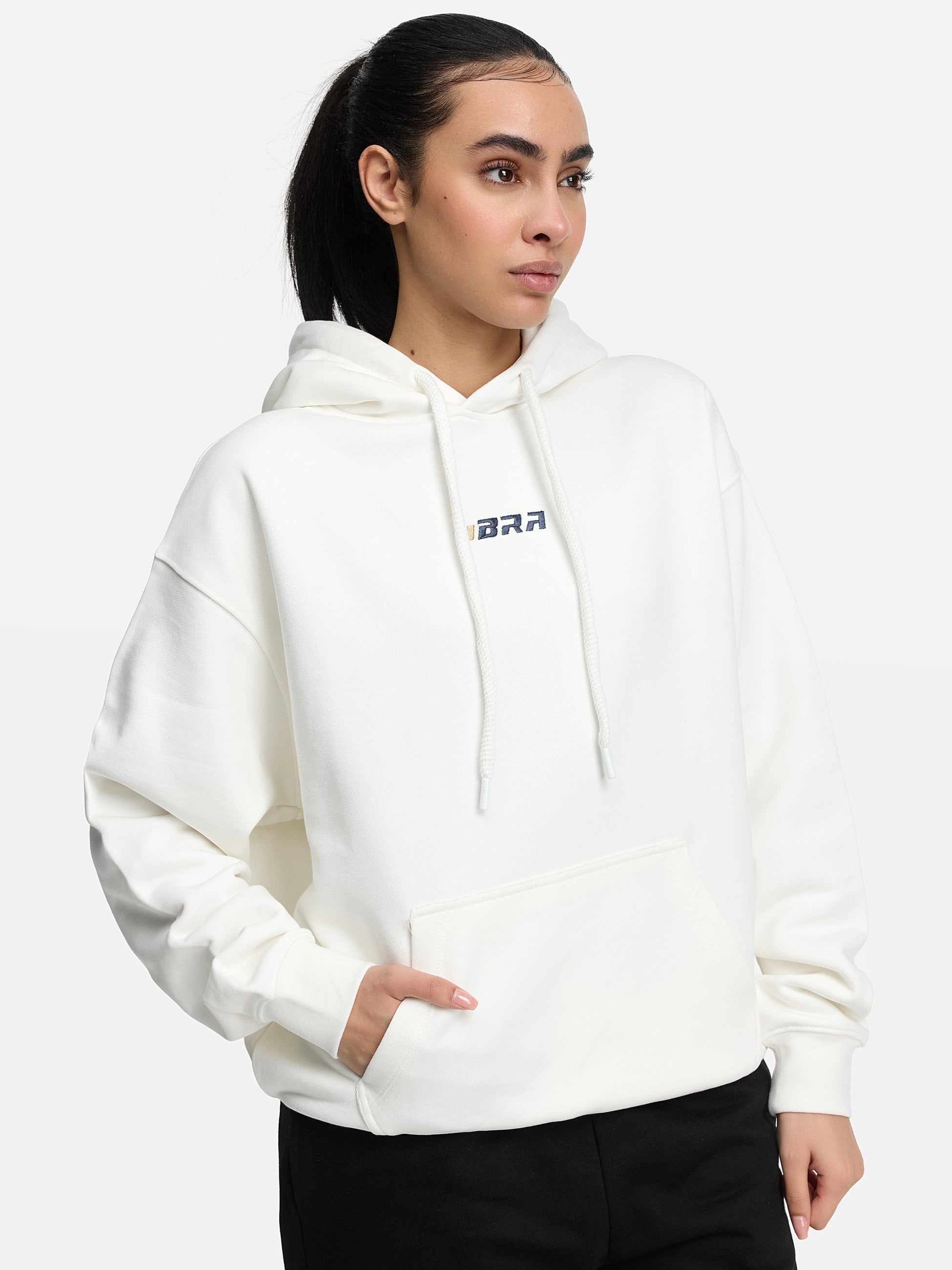 Premium Hoodie Weiß - 4BRA