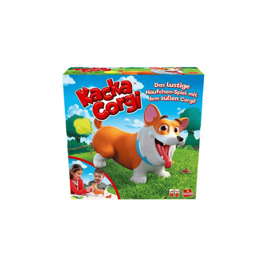 Goliath Toys 20018 Kacka Corgi Lustiges Reaktionsspiel