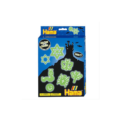 HAMA Bügelperlen Midi Nachtleuchtend Geschenkpackung