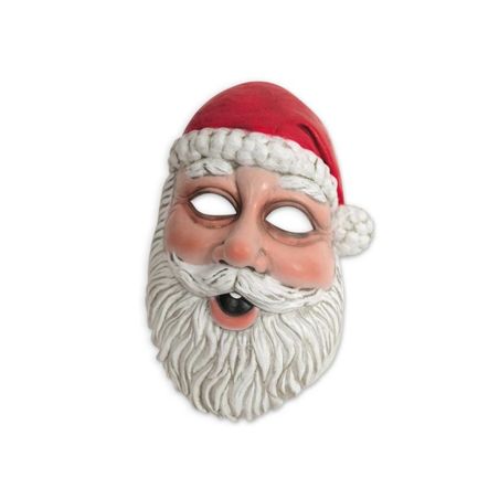 Halbmaske Santa Claus Erwachsene