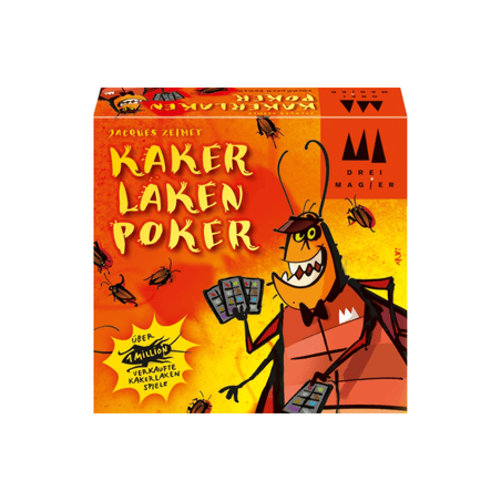 Kakerlakenpoker Kartenspiel Drei Magier