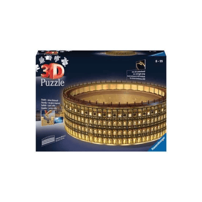 Kolosseum Nacht 3D Puzzle Teile