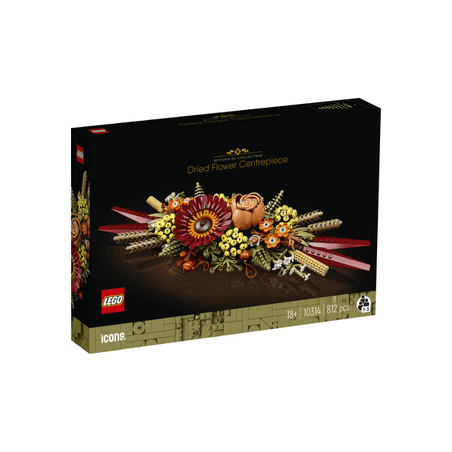 LEGO 10314 Icons Trockenblumengesteck (812 Teile)