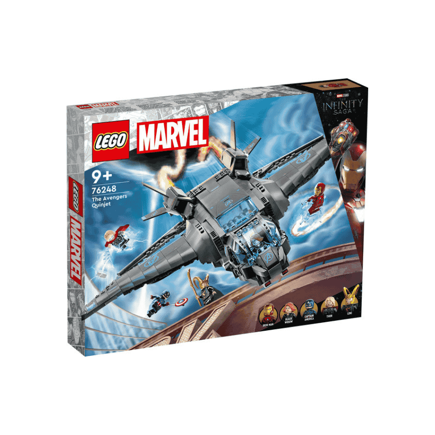 LEGO Marvel Avengers Quinjet Teile
