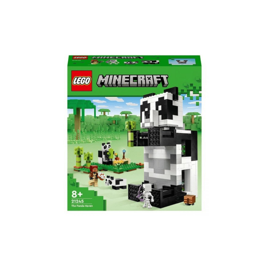 LEGO Minecraft Pandahaus Teile