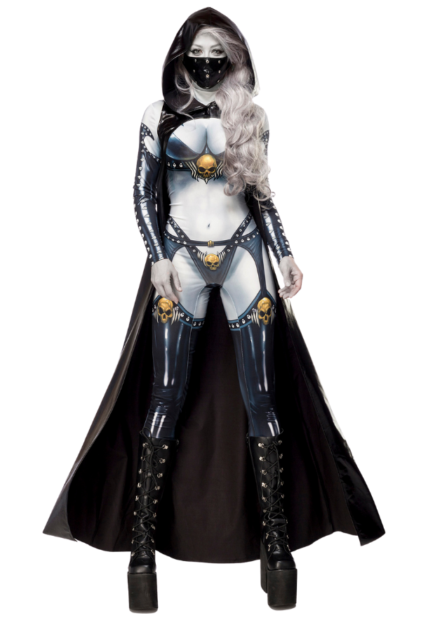 Lady Death Kostüm - Sexy &amp; Düster für Halloween