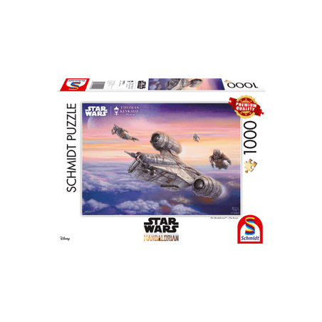 Lucas Mandalorian Escort Puzzle Teile