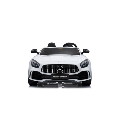 Mercedes GT R Kinder Elektroauto - 12V - Weiss