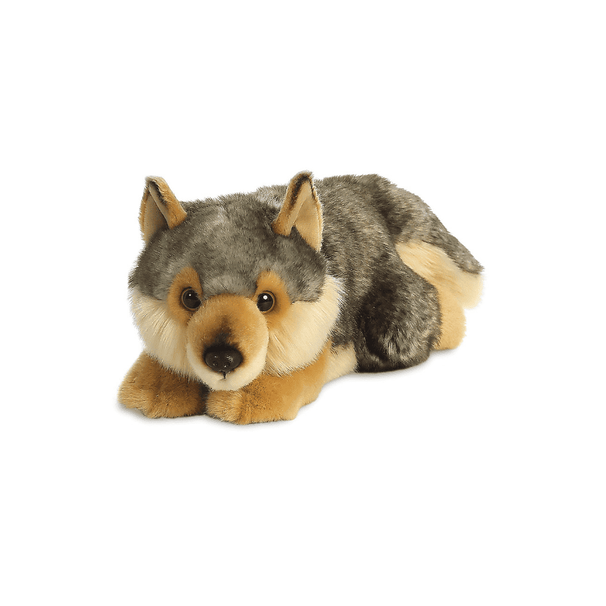 MiYoni Wolf liegend Plueschtier