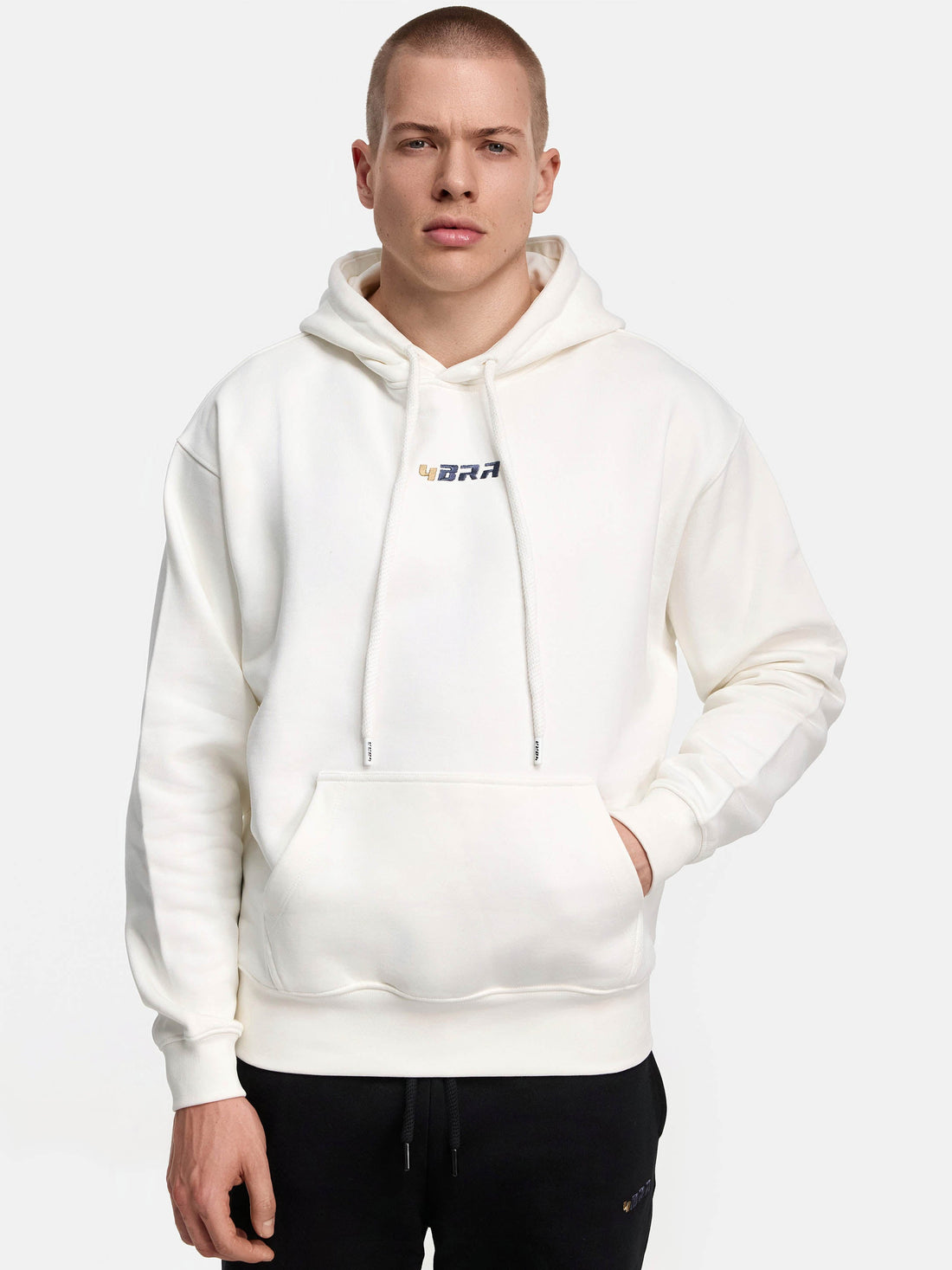 Premium Hoodie Weiß - 4BRA