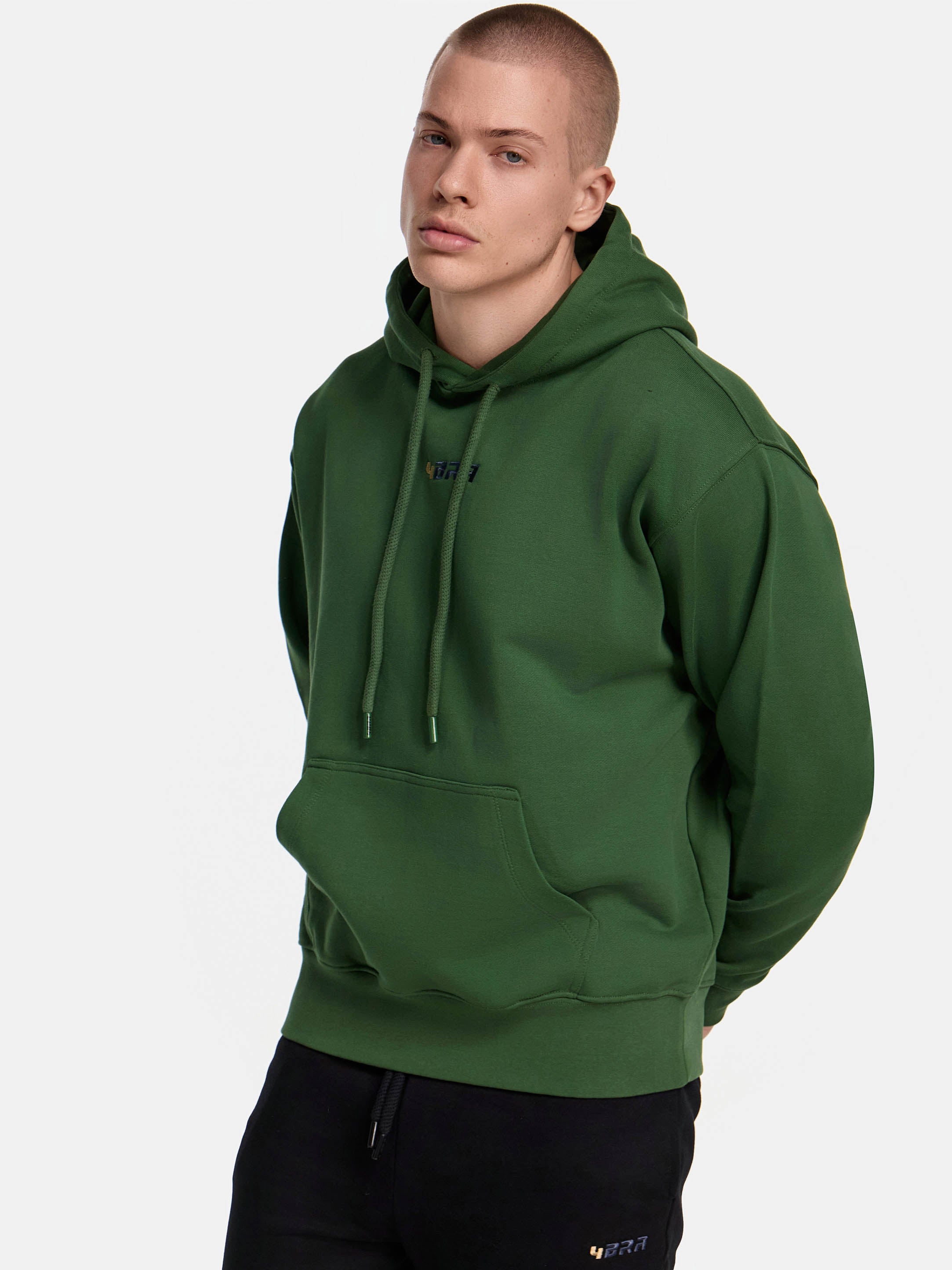 Premium Hoodie Grün - 4BRA
