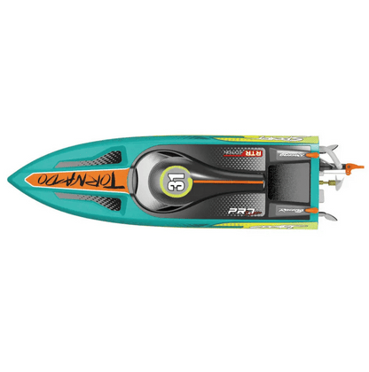RC Rennboot &quot;HL Tornado&quot; - 65km/h, Brushless, Lipo, 2.4Ghz