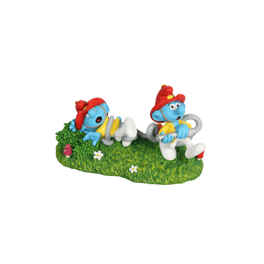 Schlümpfe Feuerwehr Figur