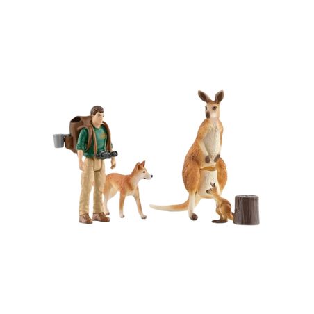Schleich 42623 Wild Life Outback Abenteuer Sammelfiguren Set
