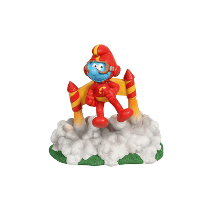 Schlumpf Jetpack Figur