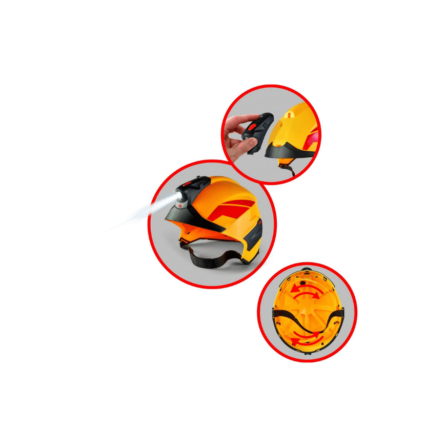 Simba Feuerwehr Helm Rosenbauer Licht