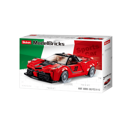 Sluban M38-B0955 Modell Italienischer Sportwagen