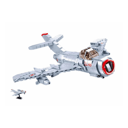 Sluban M38-B0983 Model Bricks Altes Russisches Kampfflugzeug