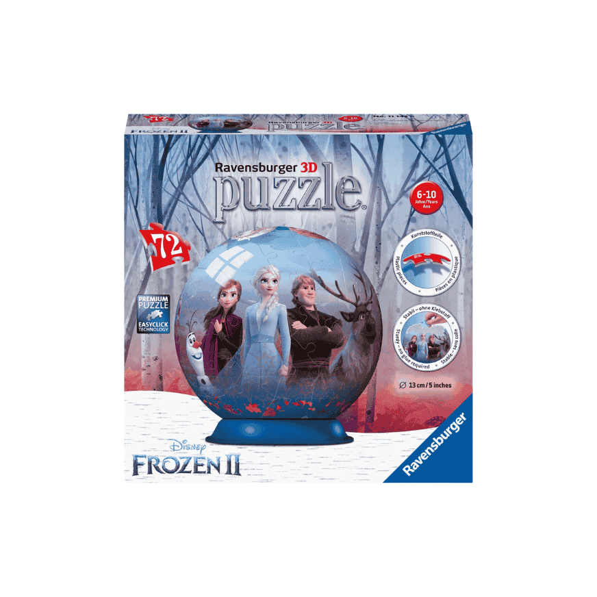 Disney Frozen 2 / Eiskönigin 2 3D Puzzle Ball 72 Teile