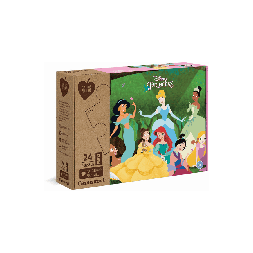 Clementoni 20257 Princess 24 Teile Puzzle  Special Series Puzzle Maxi Play for Future