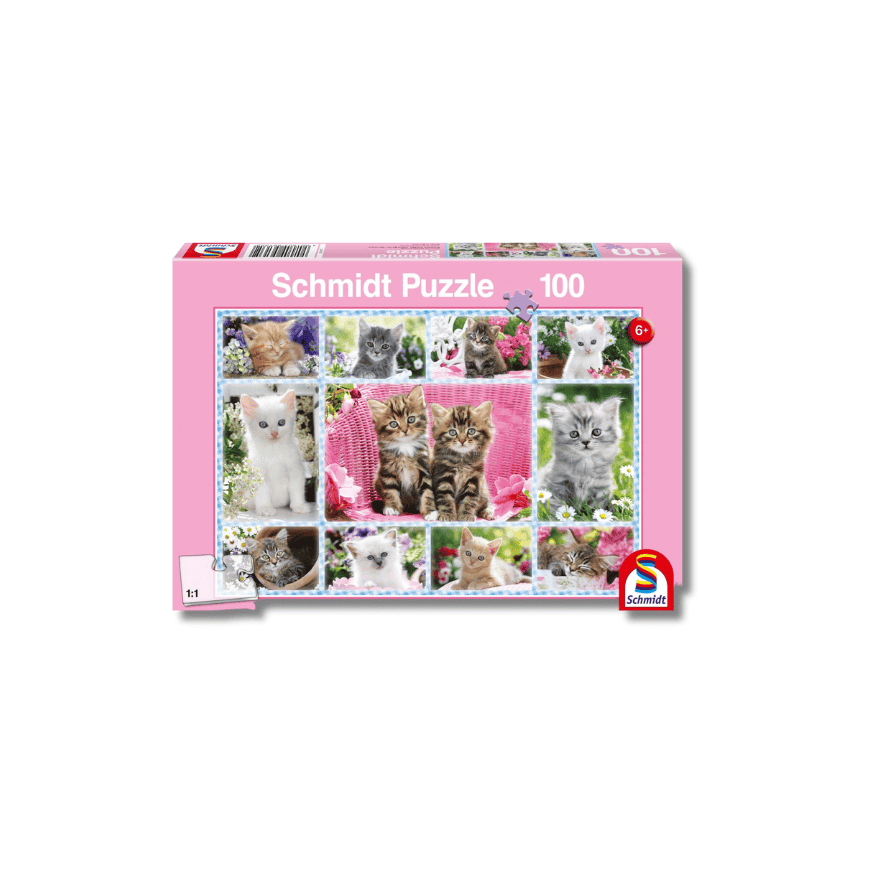 Katzenbabys 100 Teile Puzzle