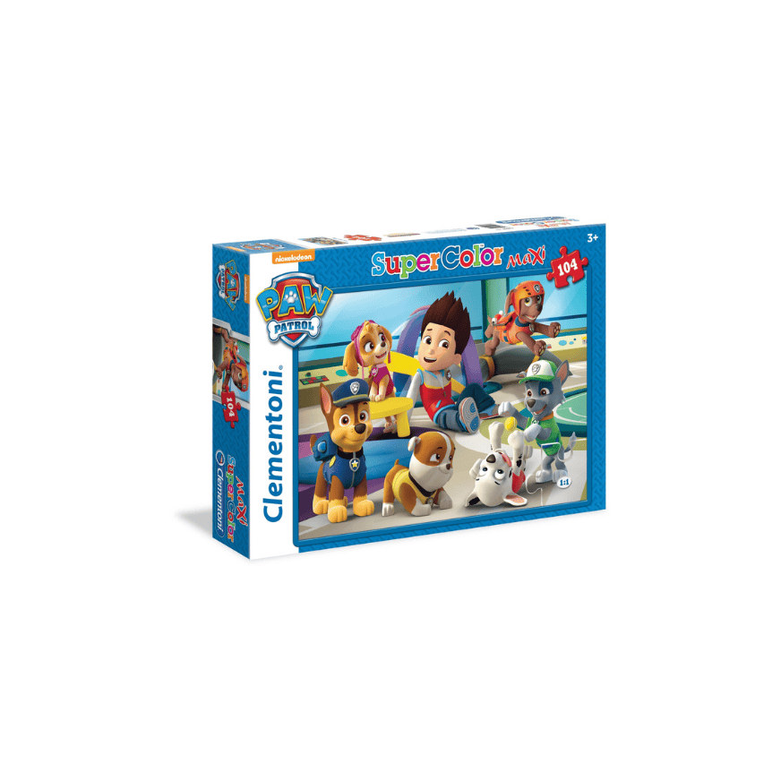 Clementoni 23970 104 Teile Maxi Puzzle Paw Patrol