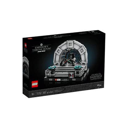 LEGO 75352 Star Wars Thronsaal des Imperators Diorama (807 Teile)