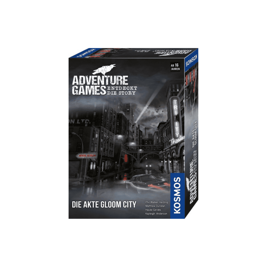 Kosmos 695200 Adventure Games Die Akte Gloom City