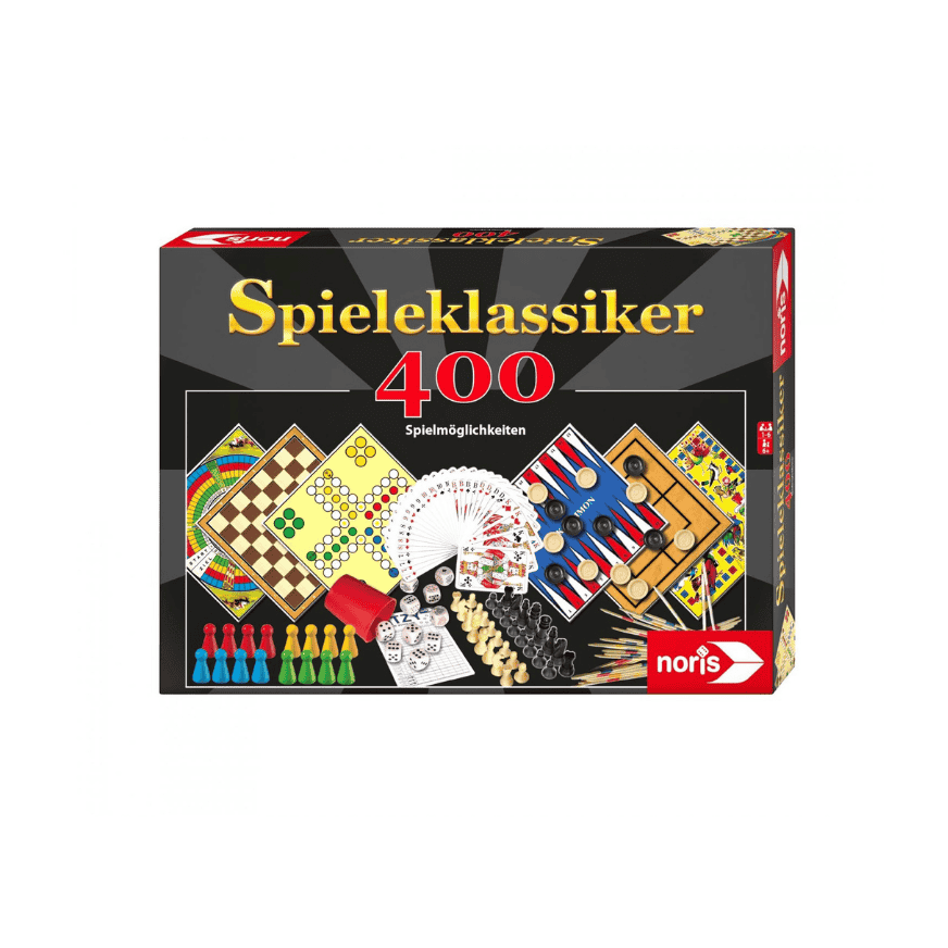 Noris Spielesammlung mit 400 Spielmöglichkeiten
