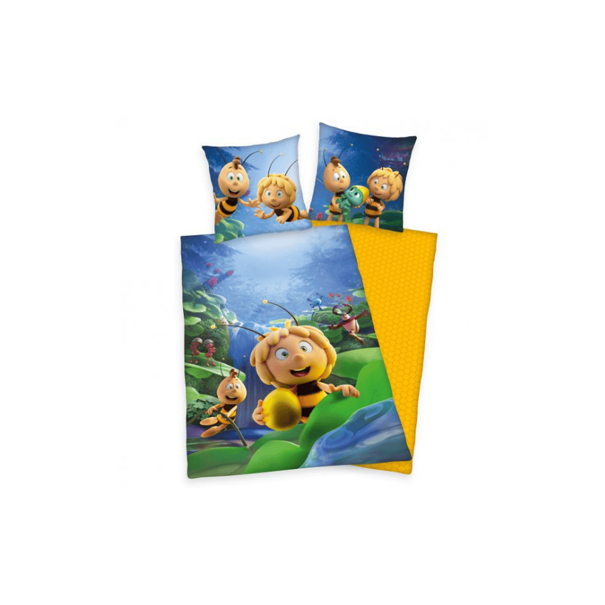 Biene Maja Bettwäsche Renforcé 80 x 80 / 135 x 200 cm