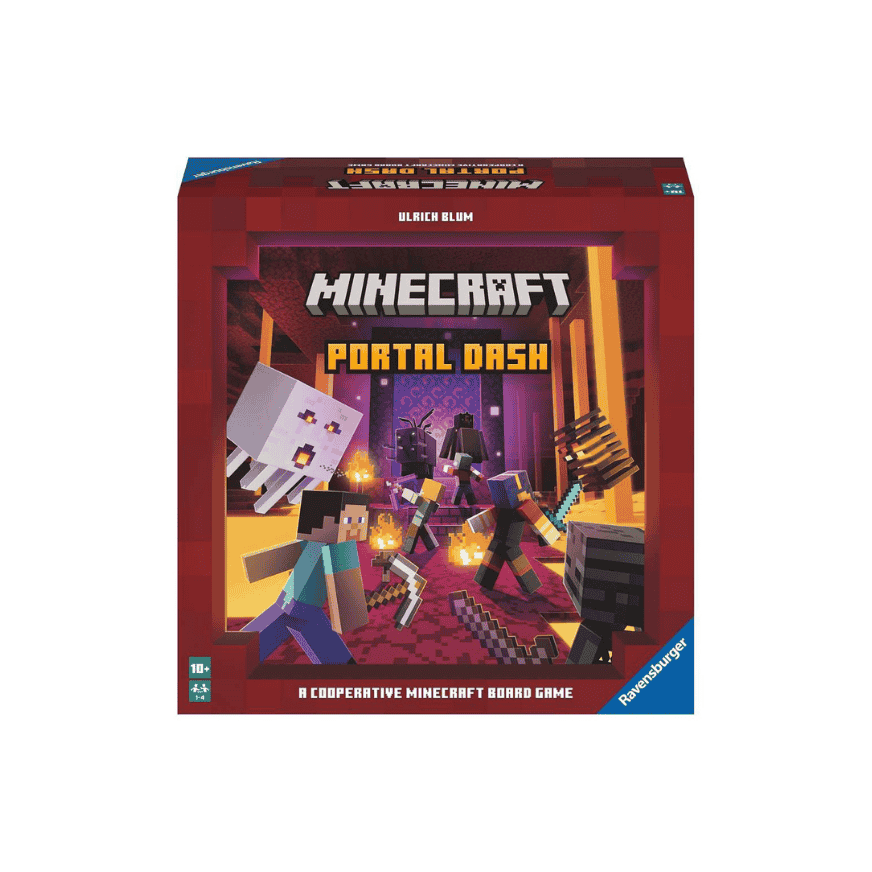 Minecraft Portal Dash Brettspiel