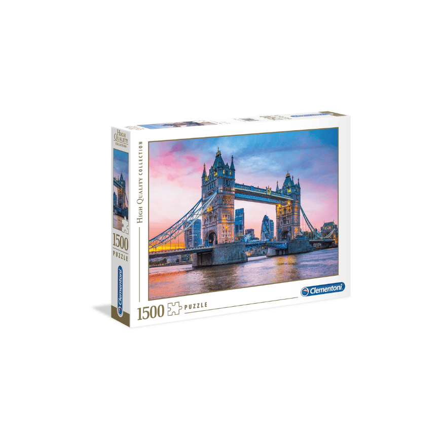 High Quality Collection 1500 Teile Puzzle Sonnenuntergang über der Tower Bridge