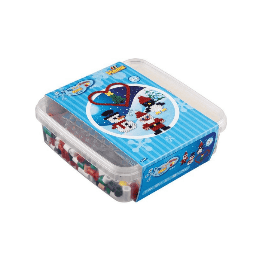 Hama 8749 Bügelperlen Maxi, Dose mit ca. 600 Perlen