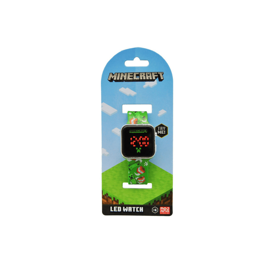 Minecraft LED Armbanduhr
