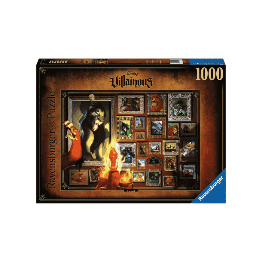 Disney Villainous: Scar Puzzle 1000 Teile