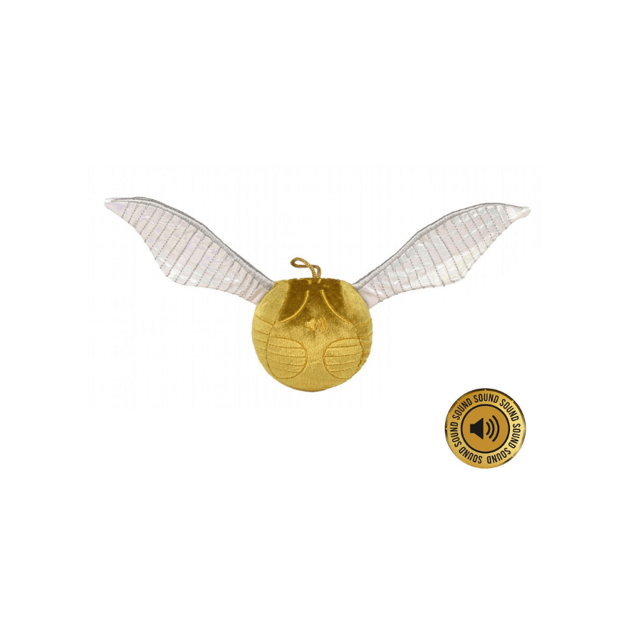 Harry Potter goldener Schnatz 10 x 22 cm Plüschanhänger